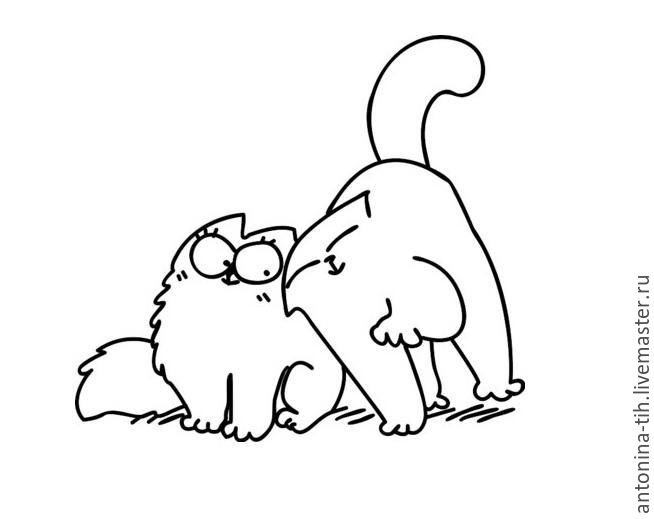 Кот Саймон картинки