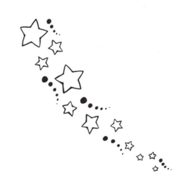 Тату звезда