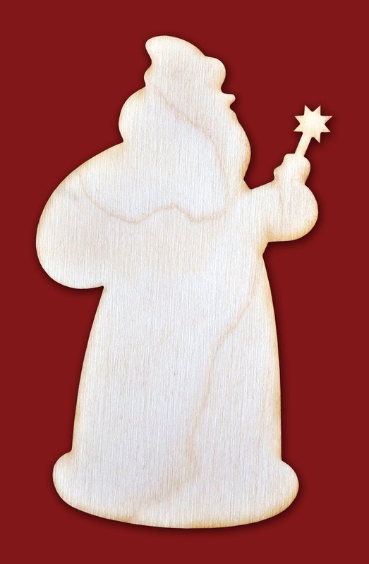 Дед Мороз из пенопласта плоский