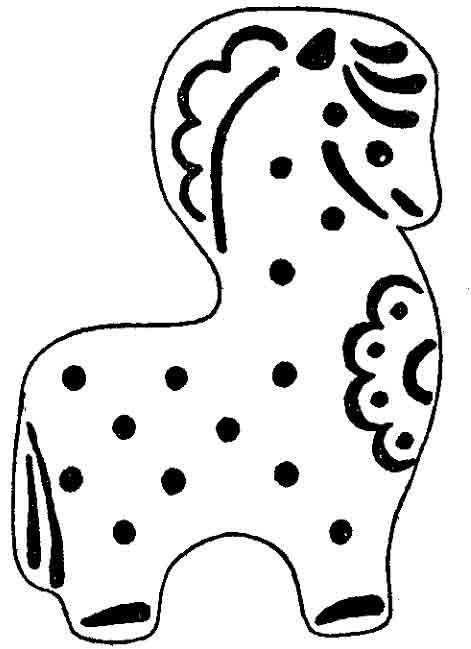 Трафареты архангельских козуль