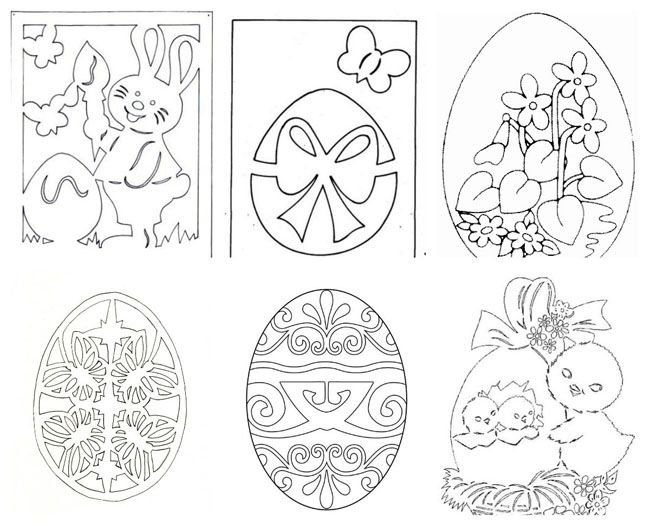 Украшение окна к Пасхе