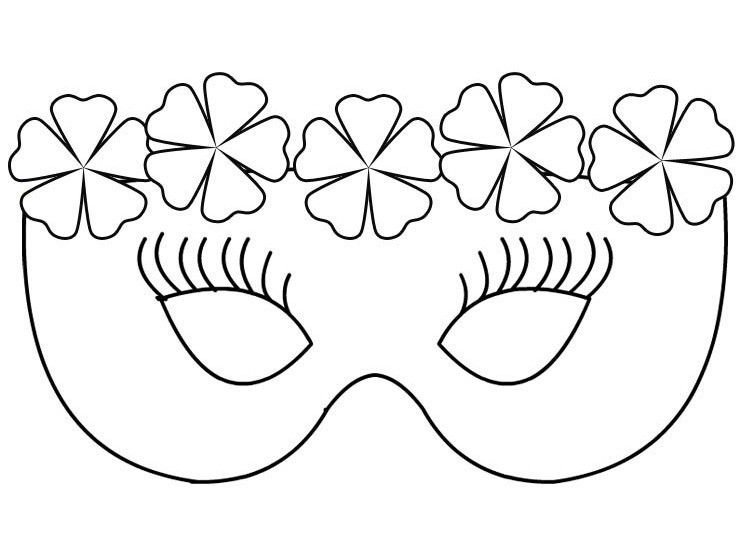 Маскарадные маски шаблоны для печати