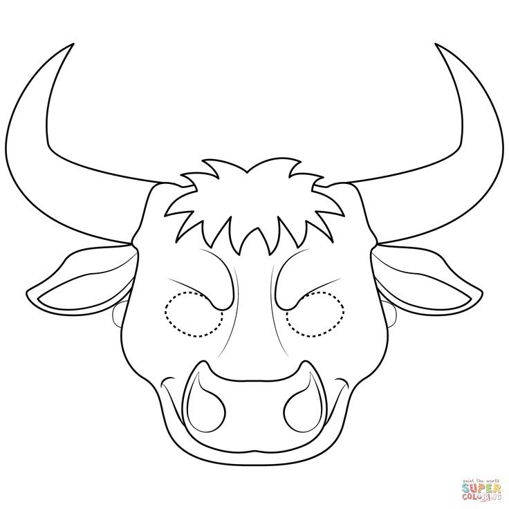 Маска раскраска