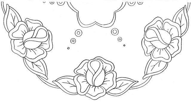 Узоры для вышивки гладью