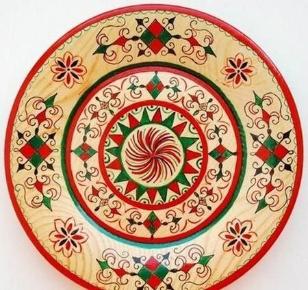 Пижемская роспись орнамент