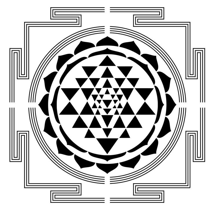 Лакшми Шри Янтра символ
