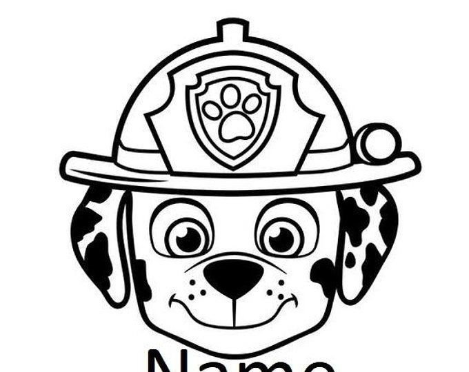 Маска Маршалл Щенячий патруль