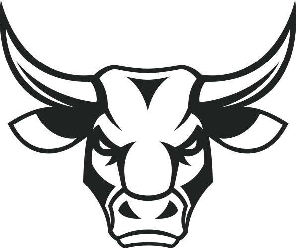 Голова быка рисунок