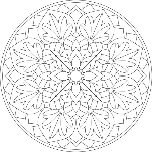 Генератор узоров Мандала