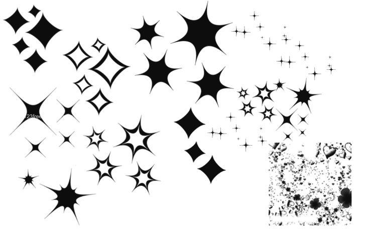 Стилизованные звезды