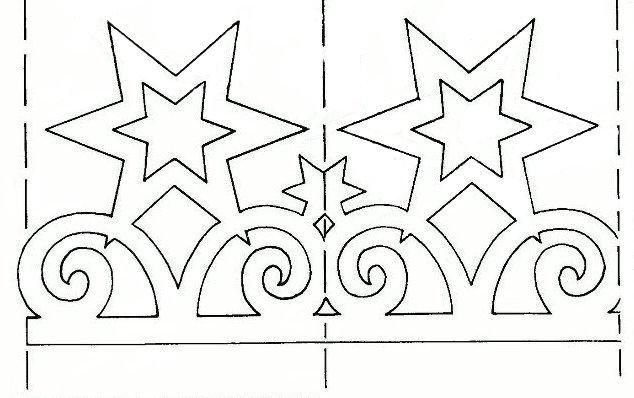 Узоры для вырезания из бумаги шаблоны