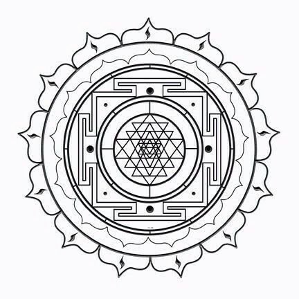 Шри Янтра Тибет