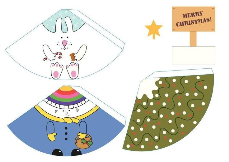 Объемные игрушки из бумаги