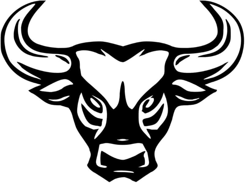 Голова быка стилизованная