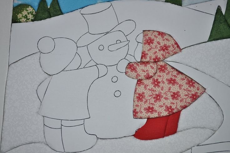 Пэчворк без иглы кинусайга