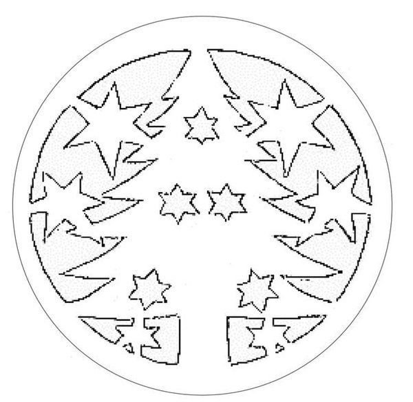 Новогодние шары для украшения окон