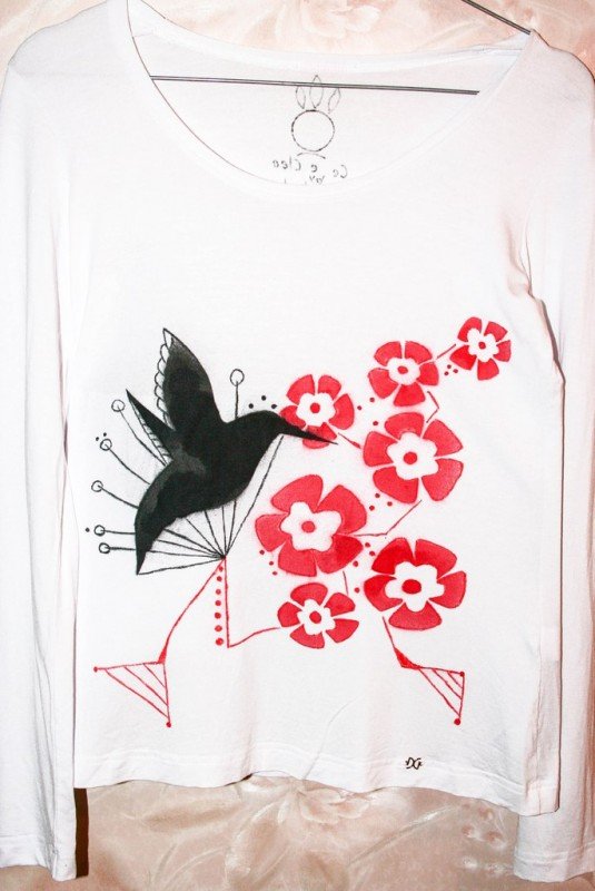 Расписанные футболки