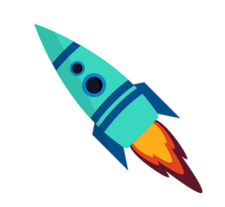 Аппликация. Ракета