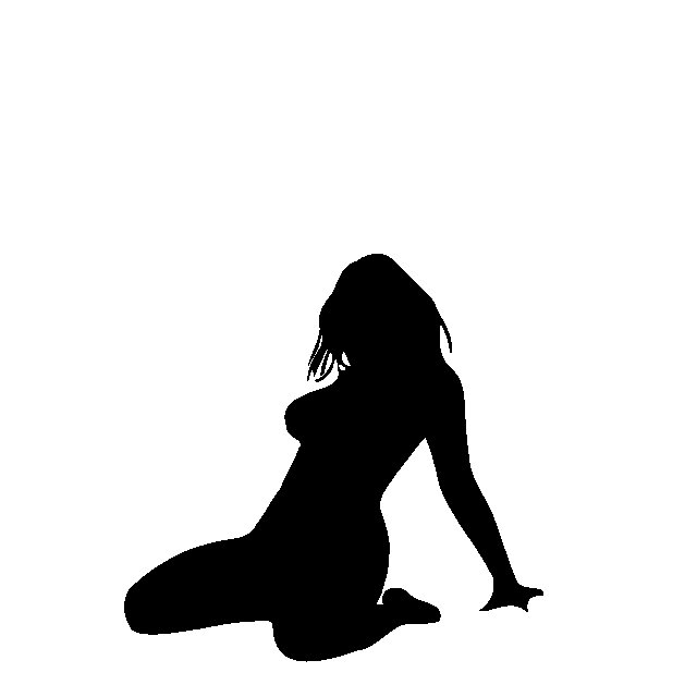 Силуэт женщины