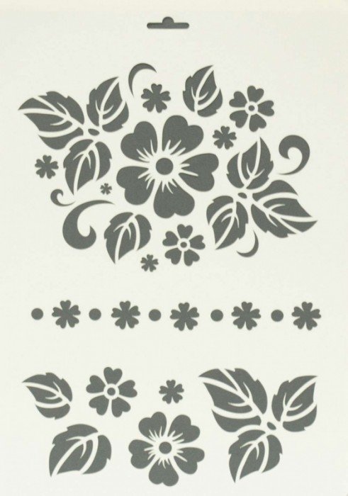 Трафареты для декора на стекле