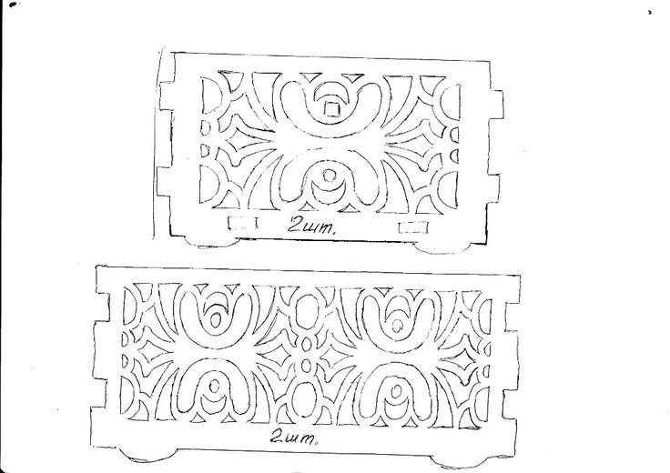 Чертежи для лобзикового станка по дереву