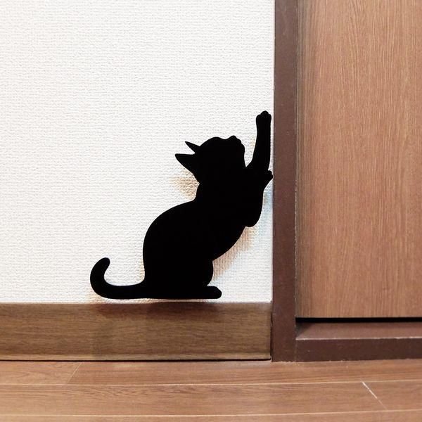 Трафарет кота на стену