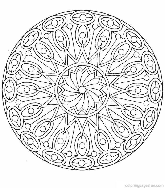 Орнамент в круге