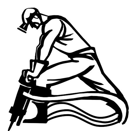 Шахтер силуэт