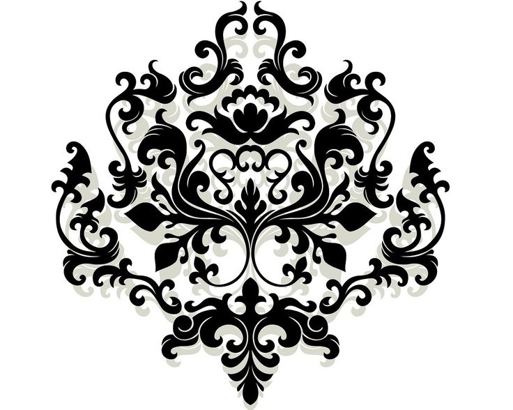 Трафареты для декора в стиле Барокко