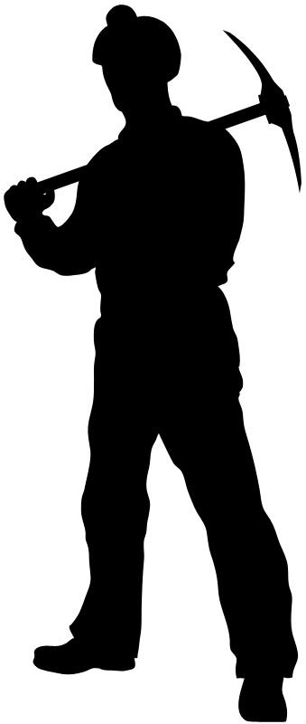 Человек с киркой