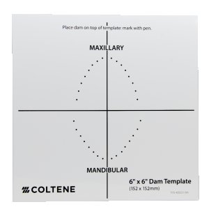 Трафарет для коффердама