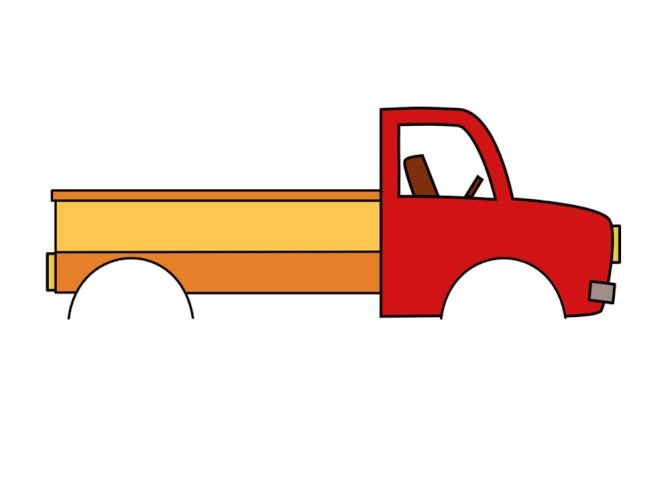 Грузовик без колес для детей