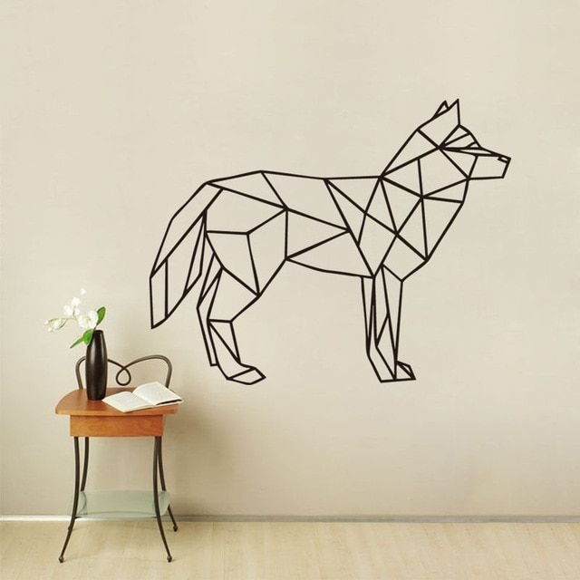 Животные в геометрическом стиле