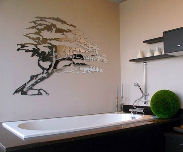 Трафареты для декора в ванной