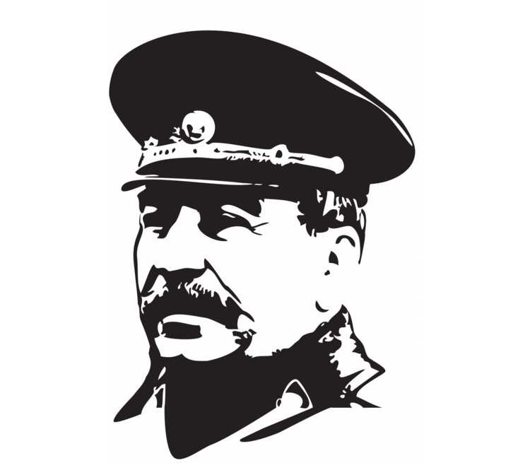 Сталин портрет вектор