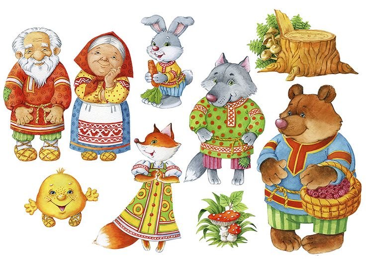 Кукольный театр Репка, Колобок,Теремок