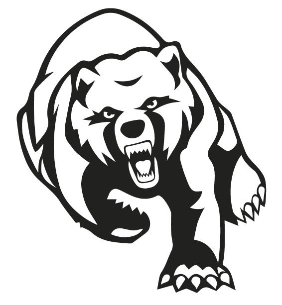 Медведь эскиз