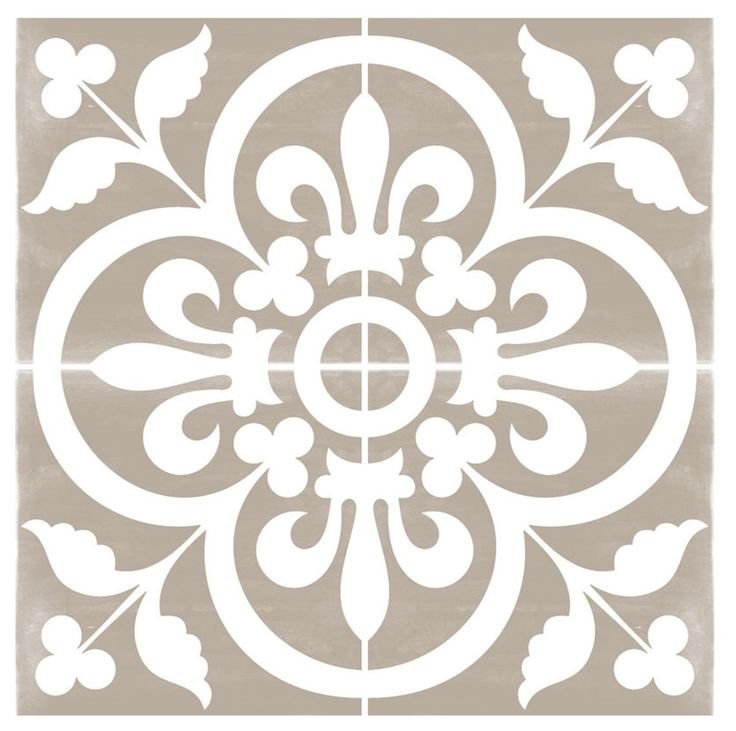 Трафарет для напольной плитки