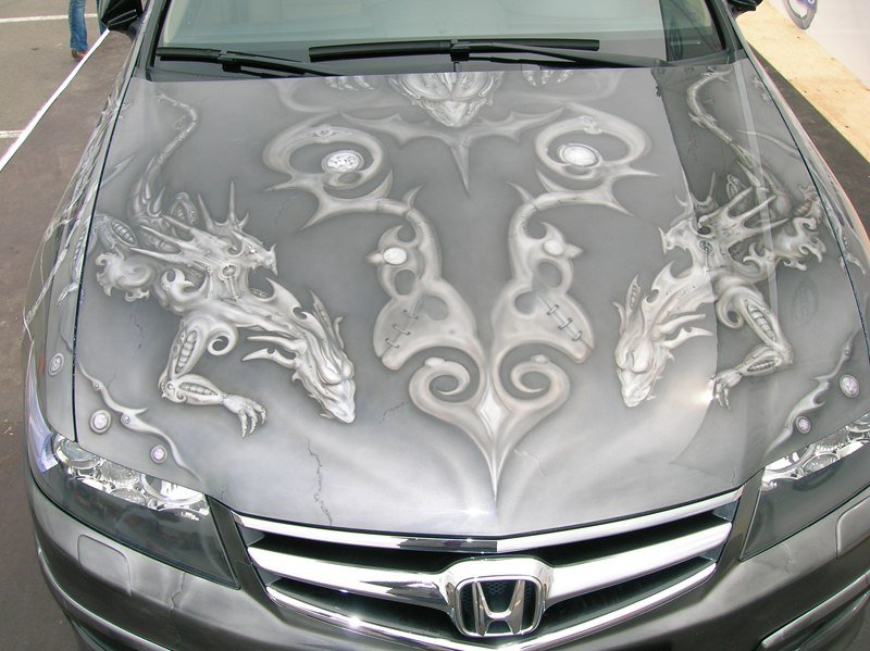 Авто рисунок