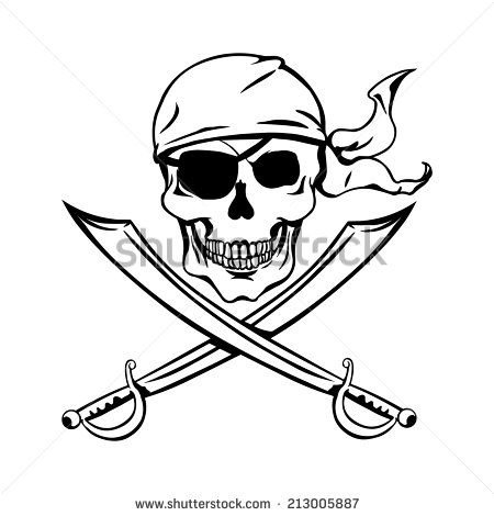 Череп пирата