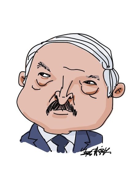 Батька Лукашенко карикатуры
