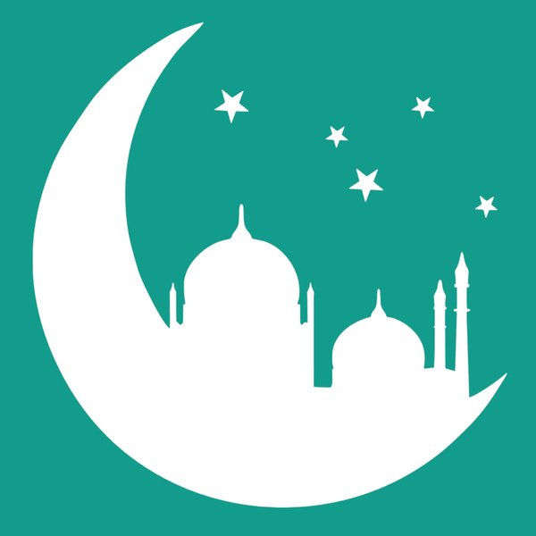 Трафарет мечети для торта