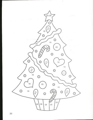 Новогодние эскизы для витражей