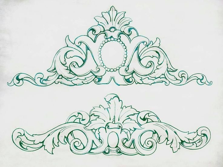 Элементы орнамента Барокко
