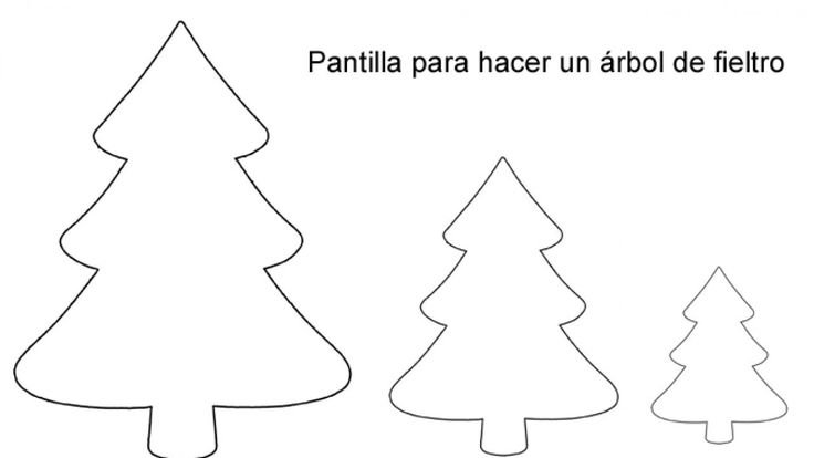 Трафарет "елка"