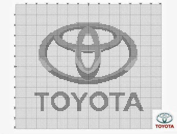 Логотип вышитый автомашин