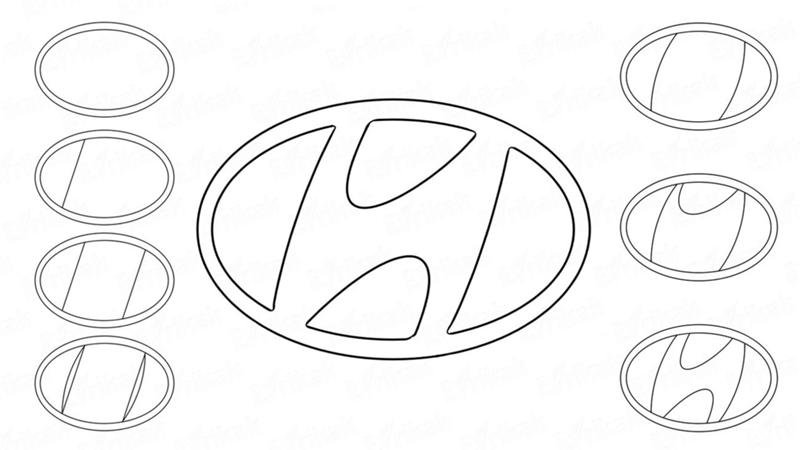 Трафареты марок автомобилей