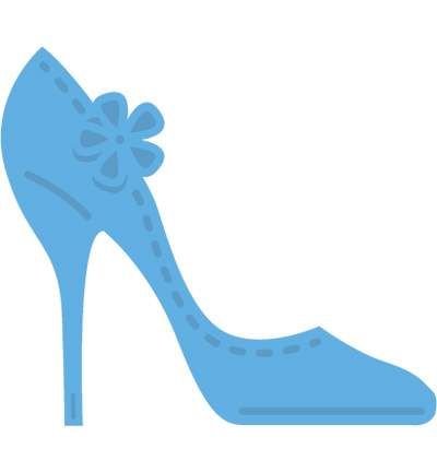 Туфли трафарет для вырезания