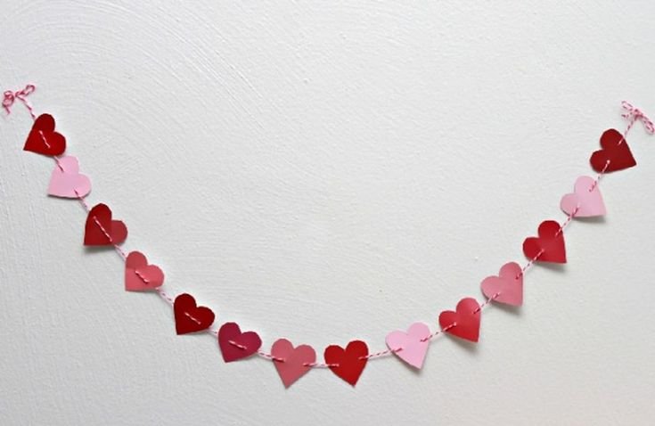 Сердечки на ниточках
