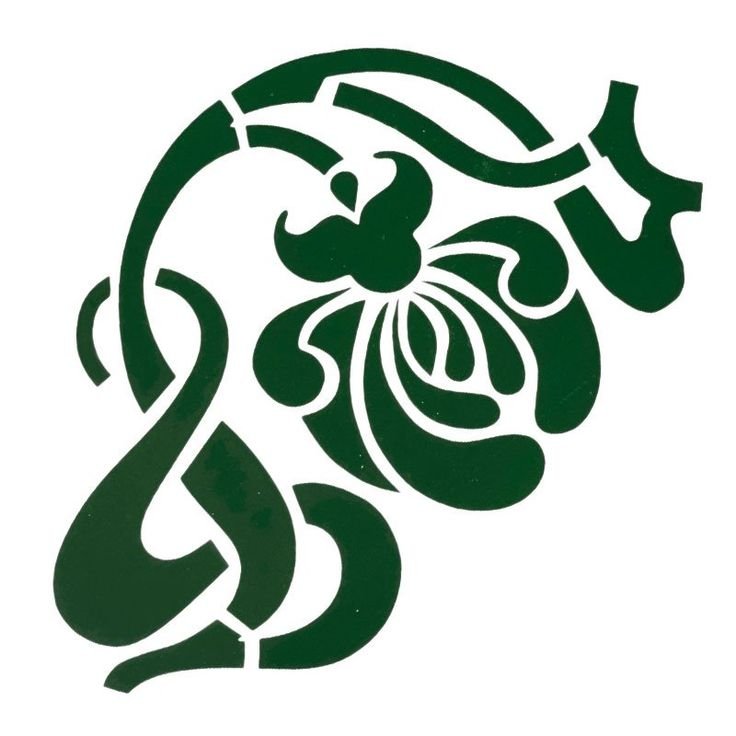 Трафареты в стиле Модерн